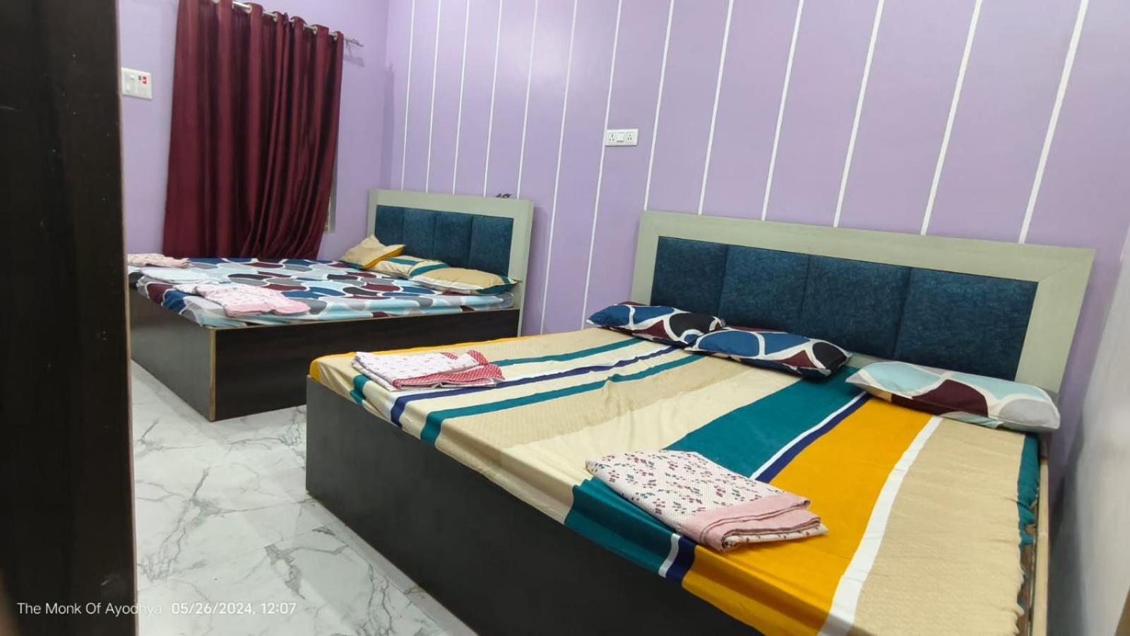Shree Ayodhya Dham Guest House 300 Meter From Sri Ram Temple Free Pick Up , Drop , Breakfast & Wifi Ngoại thất bức ảnh