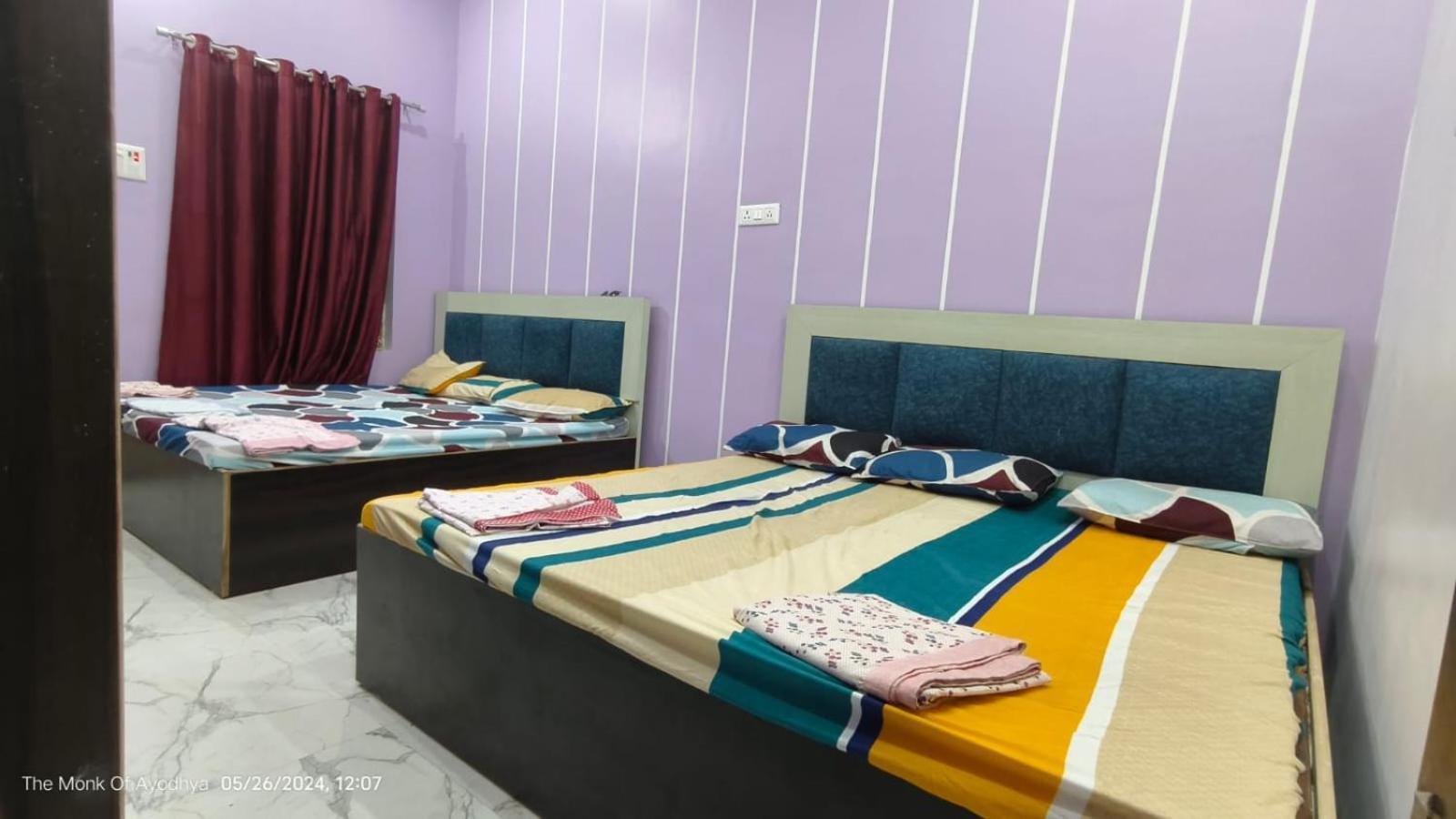 Shree Ayodhya Dham Guest House 300 Meter From Sri Ram Temple Free Pick Up , Drop , Breakfast & Wifi Ngoại thất bức ảnh